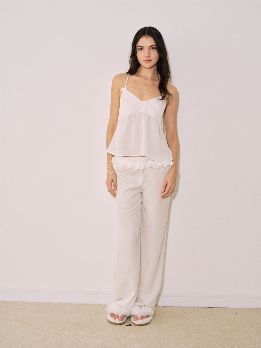 White Ribbon Camisole