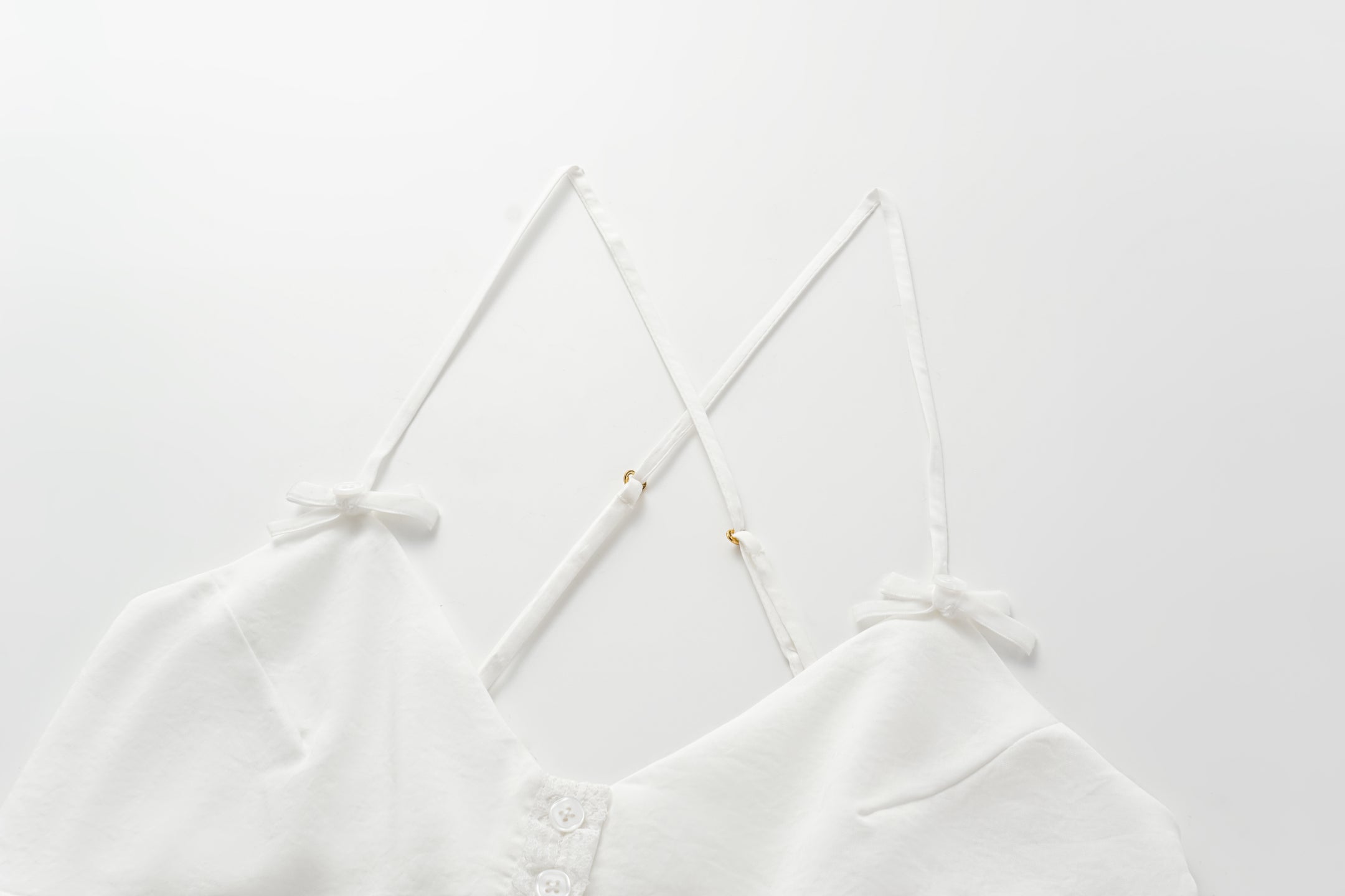 White Ribbon Camisole