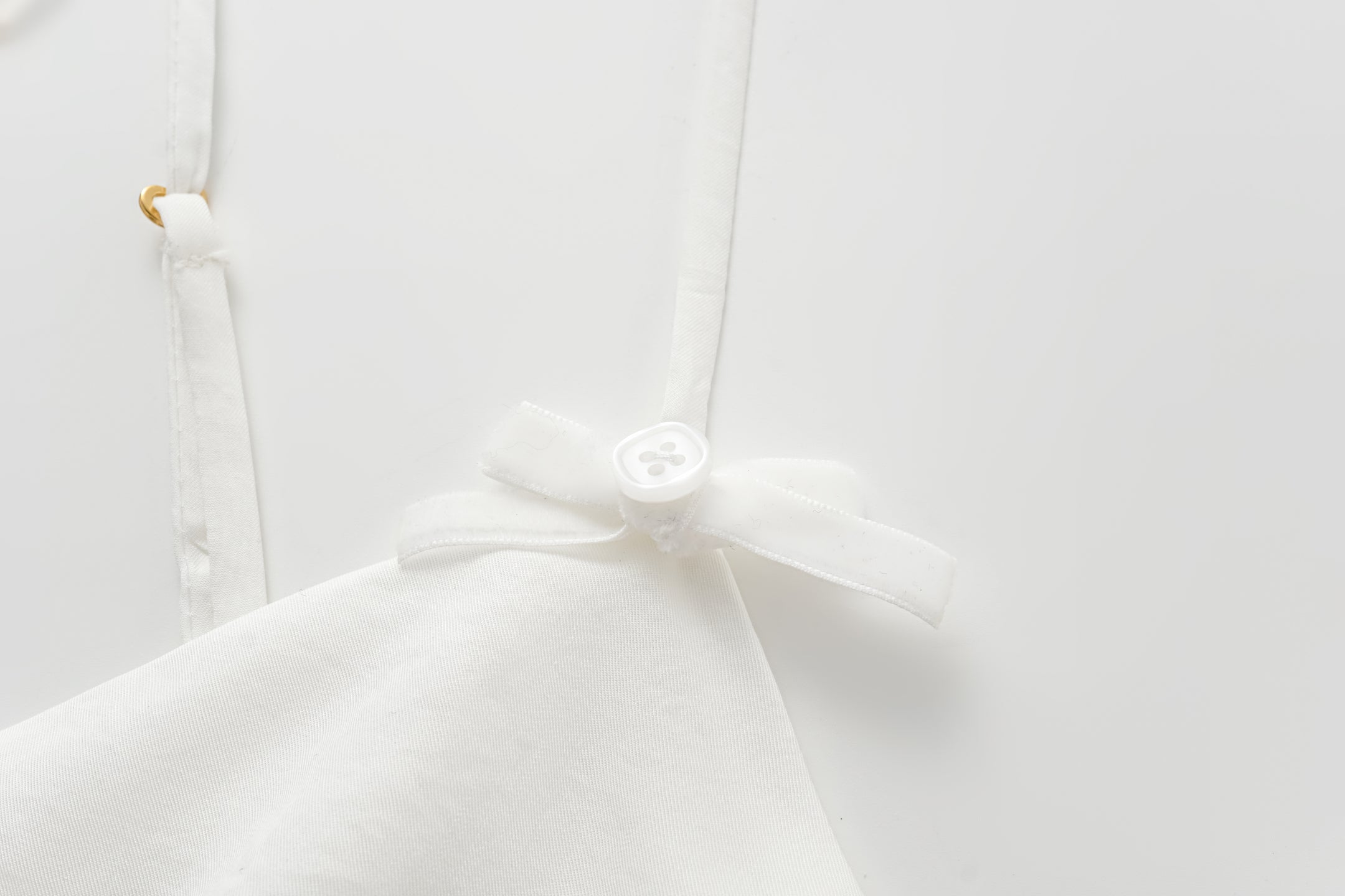 White Ribbon Camisole