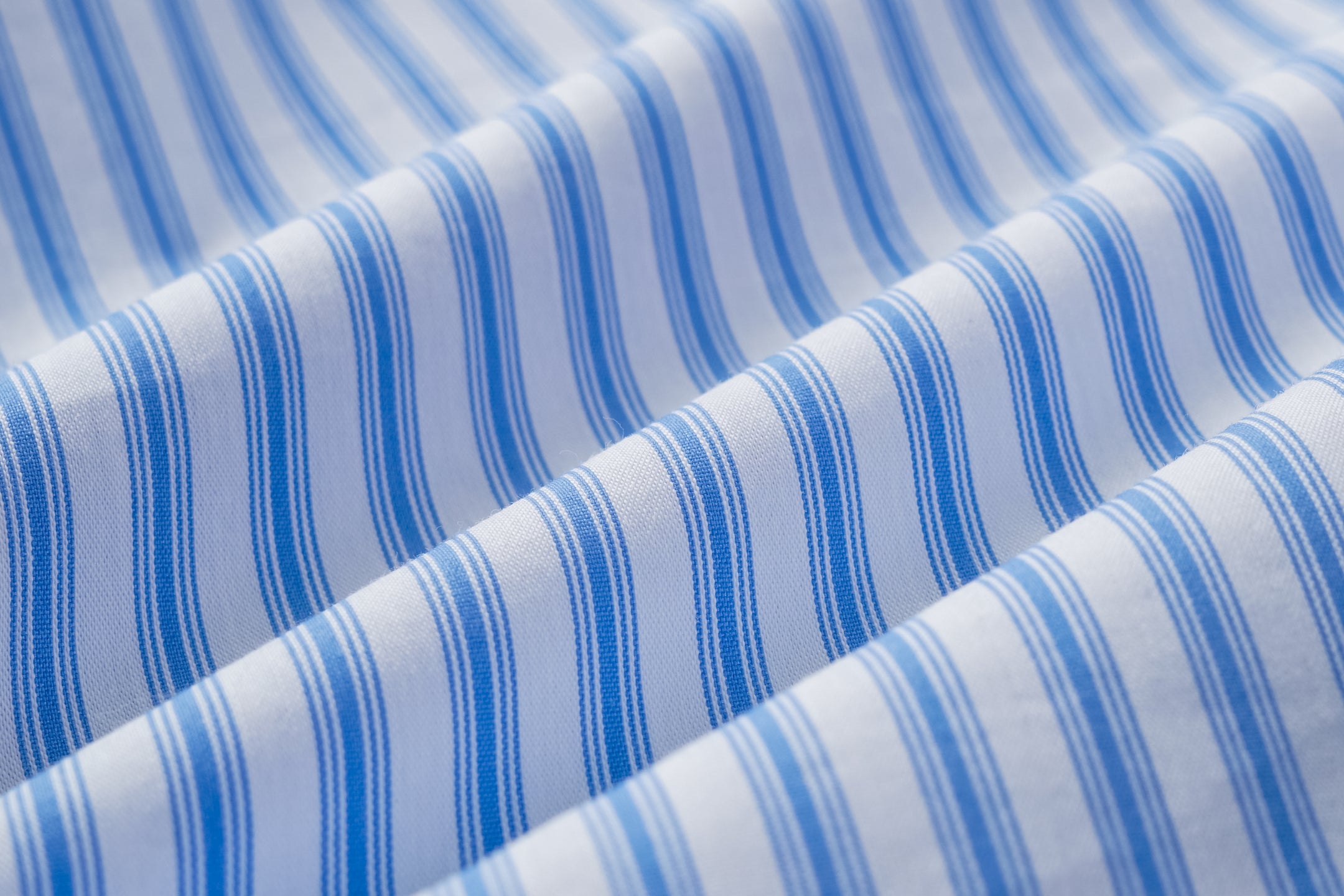 Blue Striped Shorts