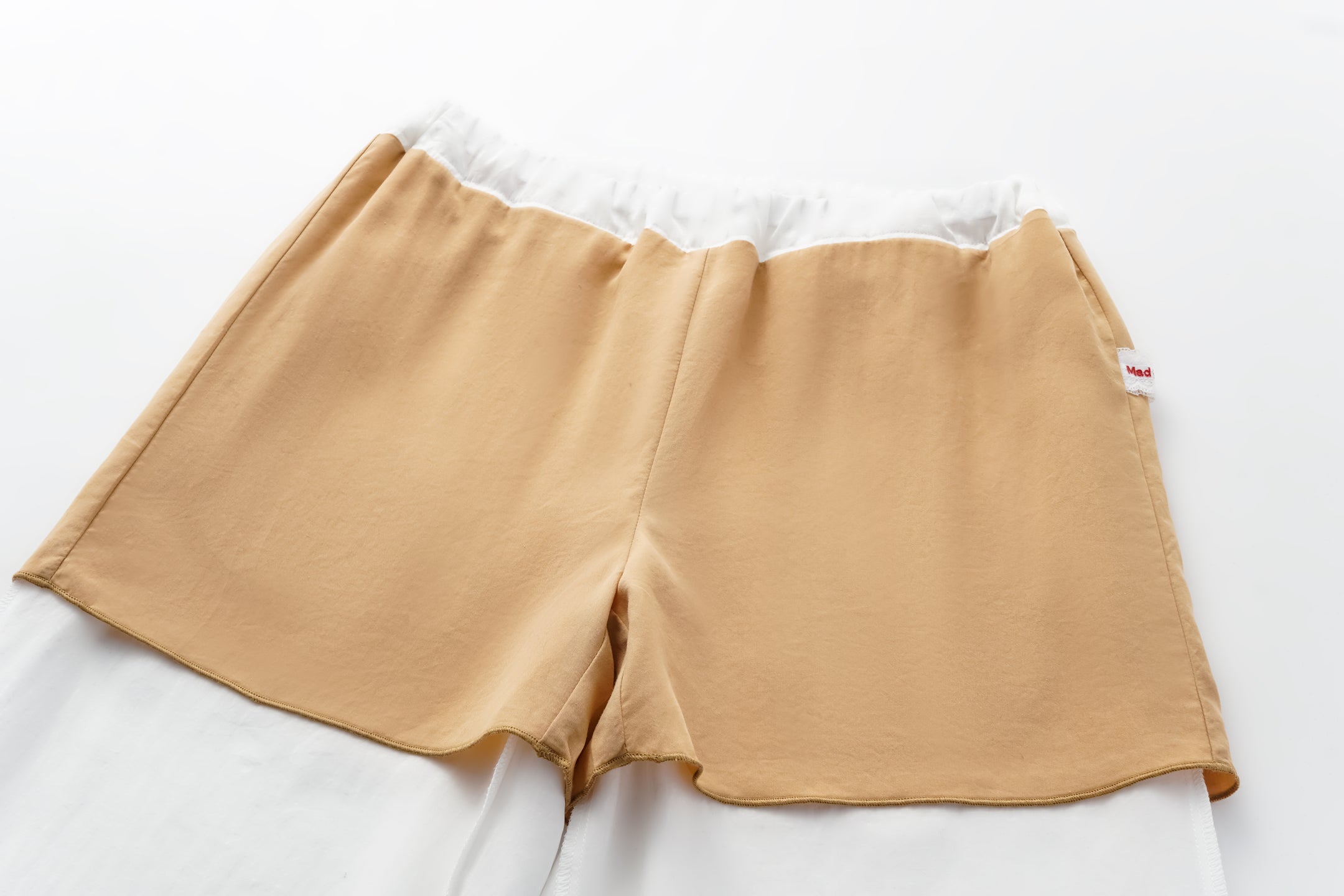 White Floundered Pants