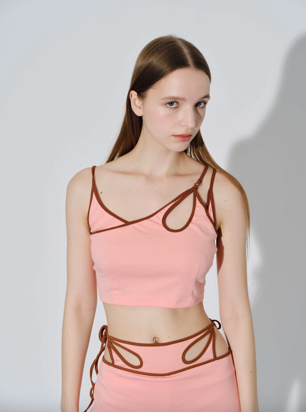 Color Block Stretch Tank Top