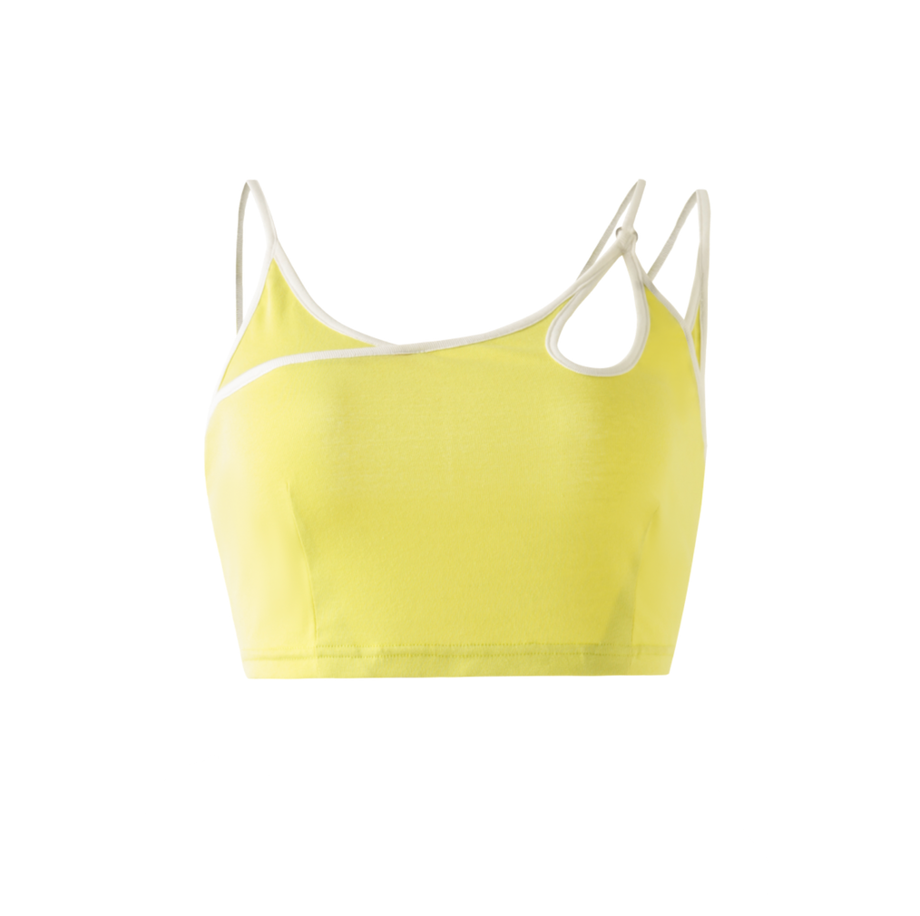 Color Block Stretch Tank Top